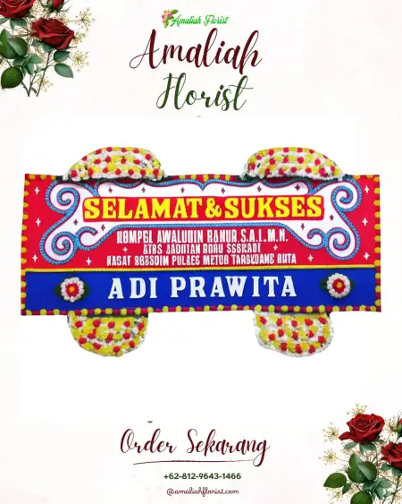 Papan Bunga Ucapan Selamat Cikande Permai