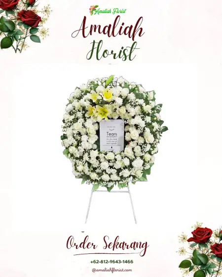 Krans Bunga Duka Cikande Permai